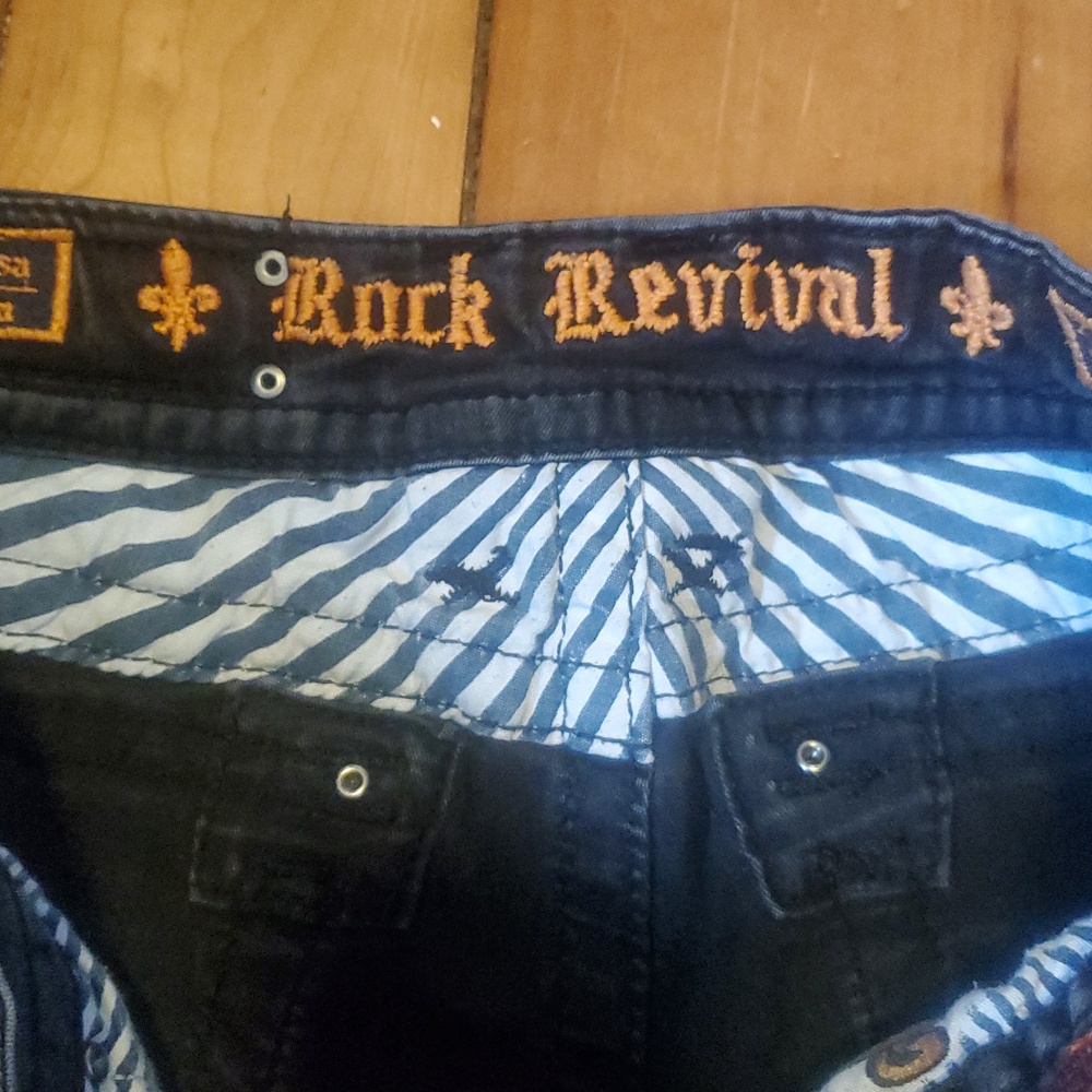 Rock Revival Women's Black Skinny Jeans Size 29